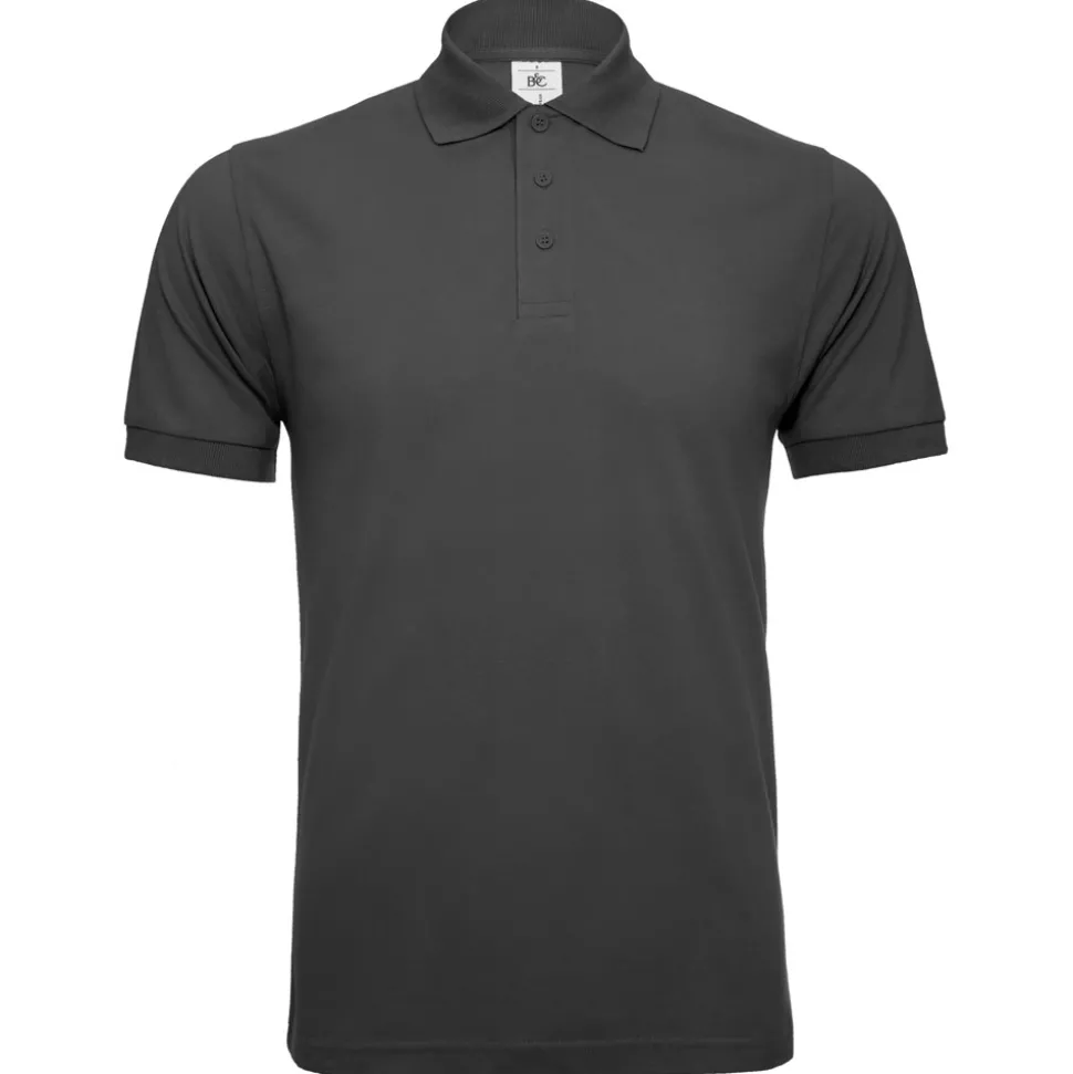 Männer Safran Poloshirt