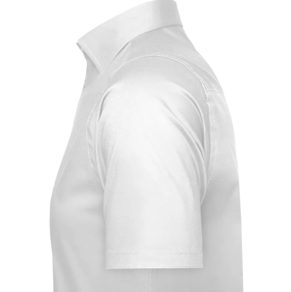 Männer Stretch Kurzarm-Hemd