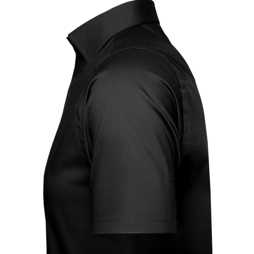Männer Stretch Kurzarm-Hemd