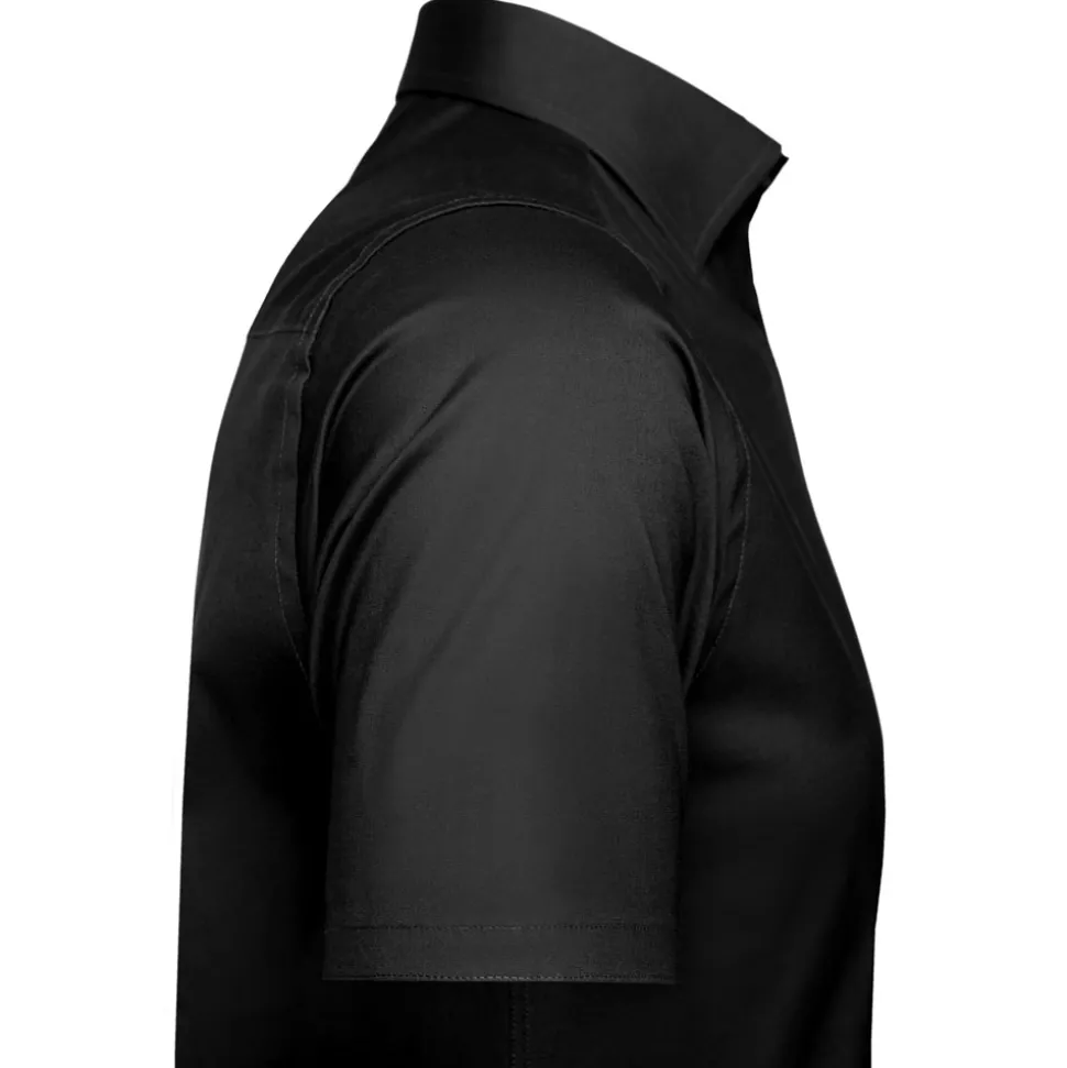 Männer Stretch Kurzarm-Hemd