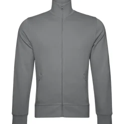 Männer Sweatjacke Stand-Up Collar in Übergröße