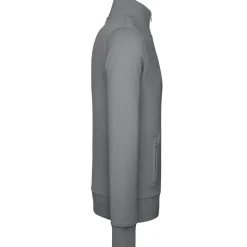 Männer Sweatjacke Stand-Up Collar in Übergröße