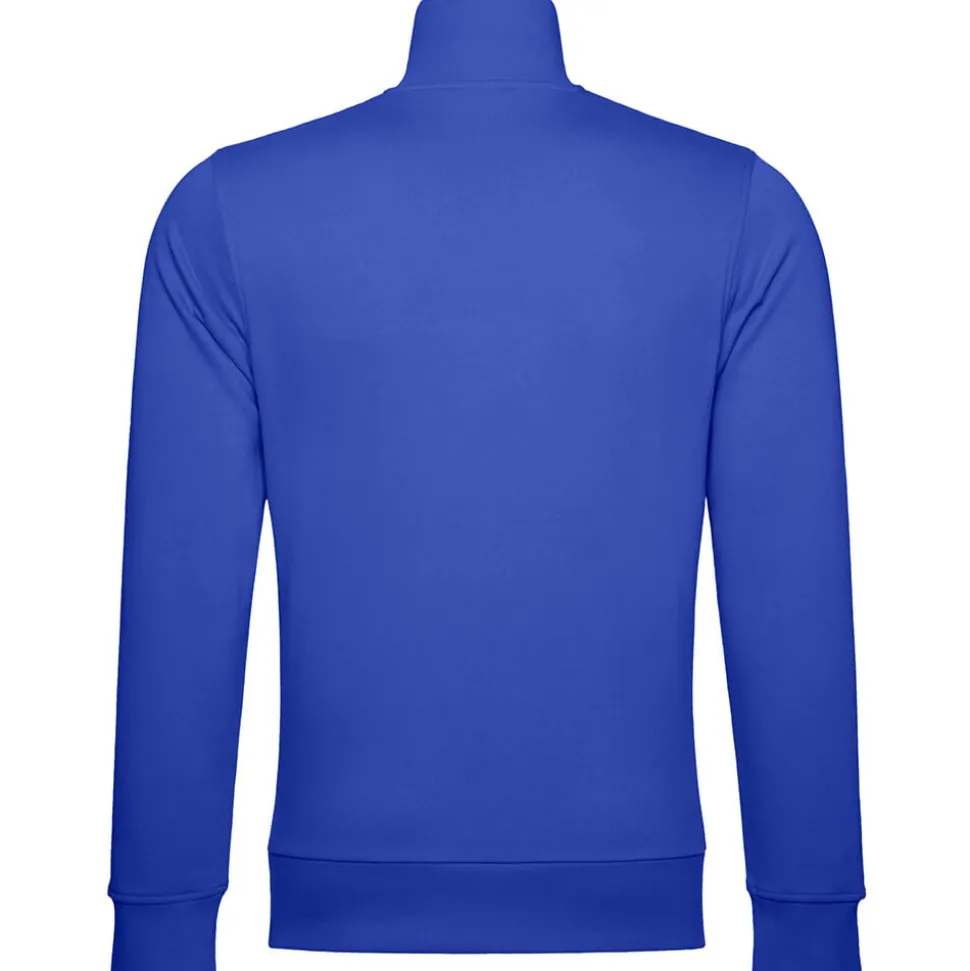 Männer Sweatjacke Stand-Up Collar in Übergröße