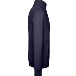 Männer Sweatjacke Stand-Up Collar in Übergröße