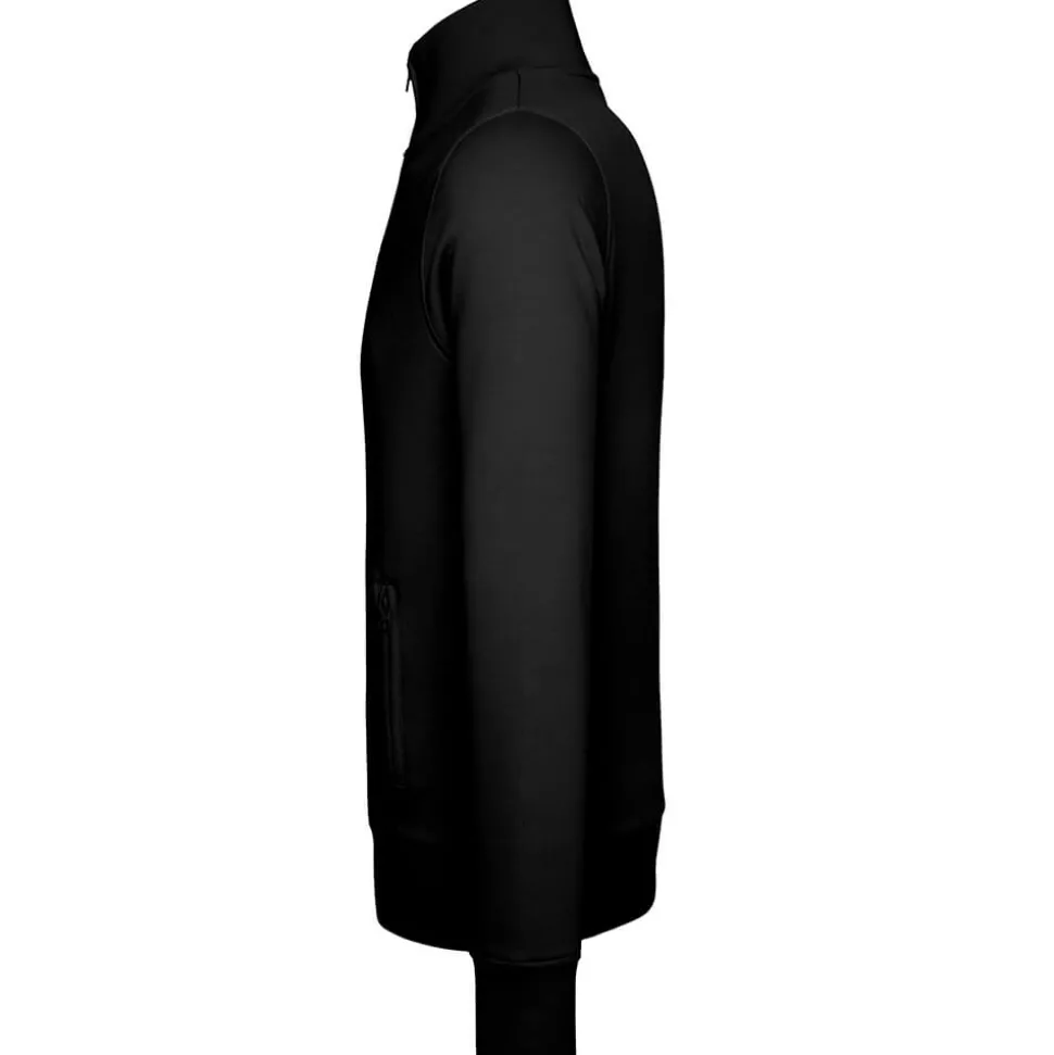 Männer Sweatjacke Stand-Up Collar in Übergröße