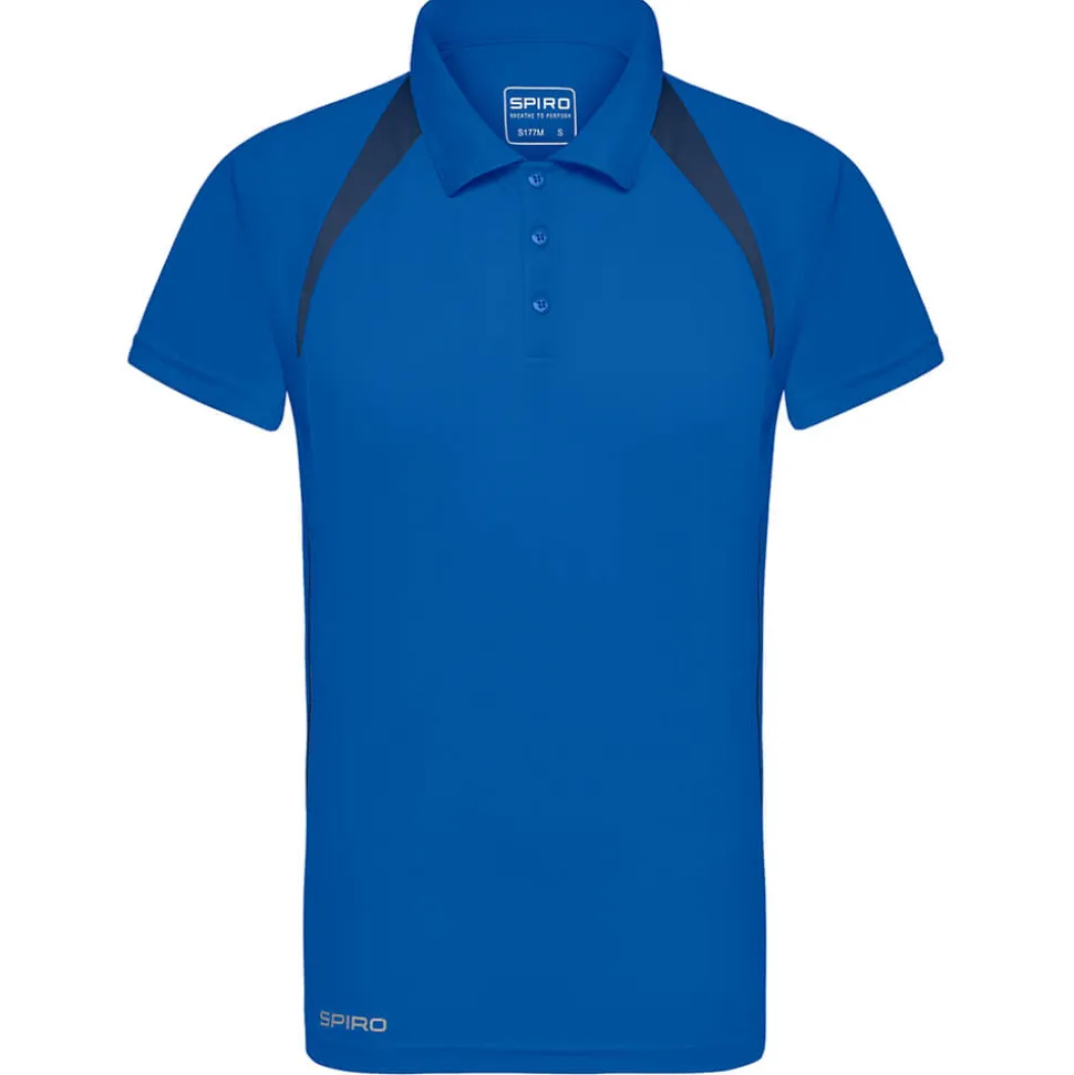 Männer Team Spirit Poloshirt in Übergröße