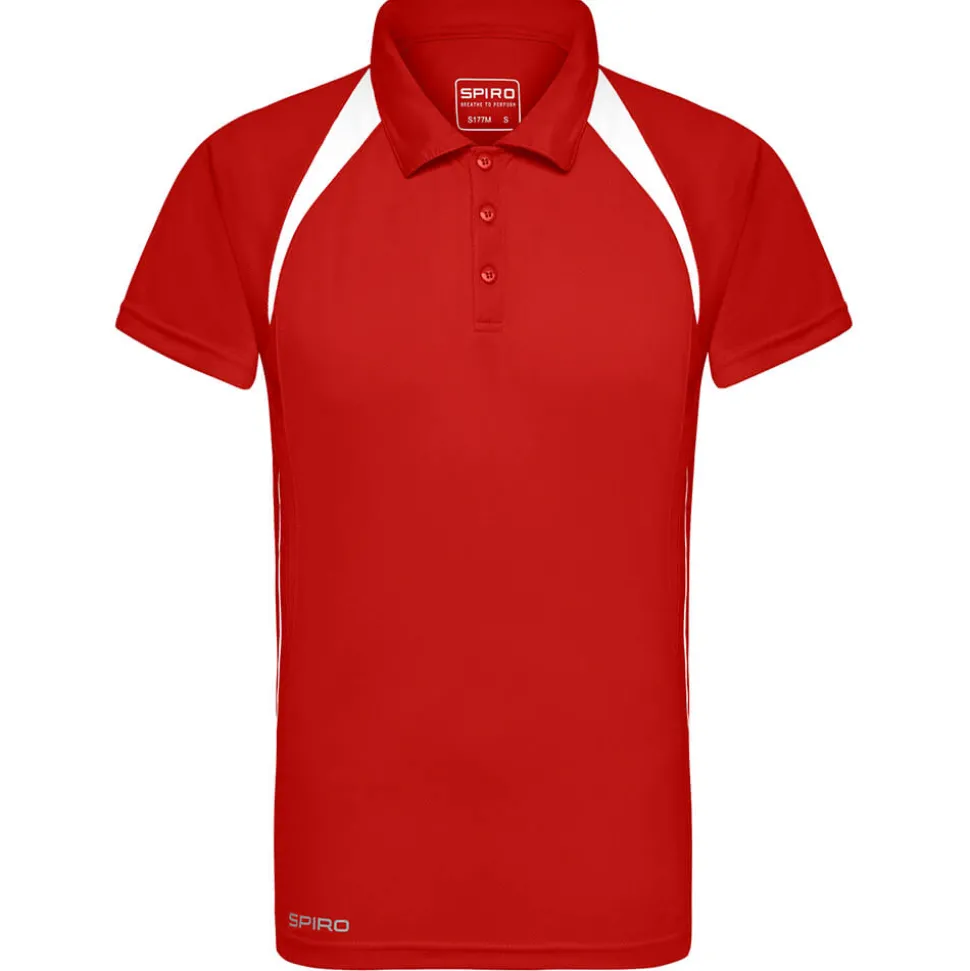 Männer Team Spirit Poloshirt in Übergröße