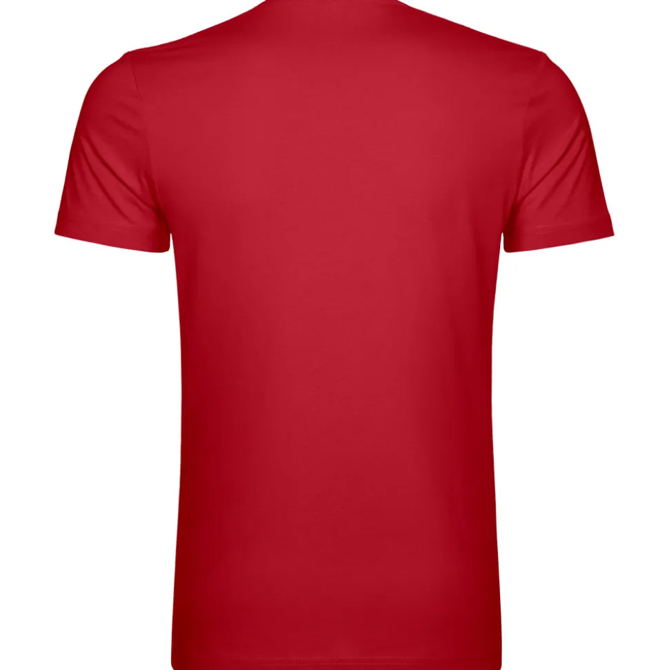 Männer T-Shirt mit V-Ausschnitt in Übergröße