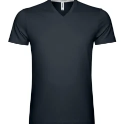 Männer T-Shirt mit V-Ausschnitt in Übergröße
