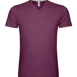 Männer T-Shirt mit V-Ausschnitt