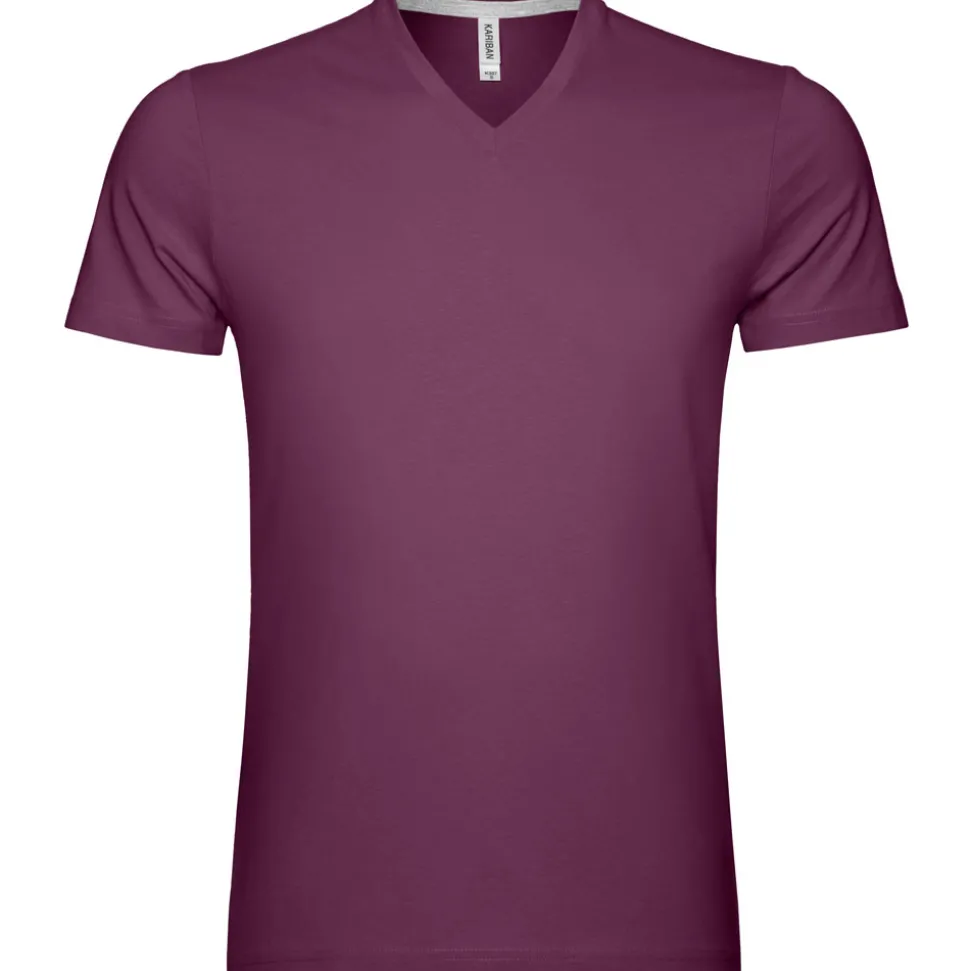 Männer T-Shirt mit V-Ausschnitt