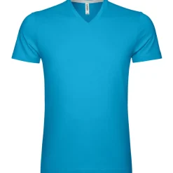 Männer T-Shirt mit V-Ausschnitt