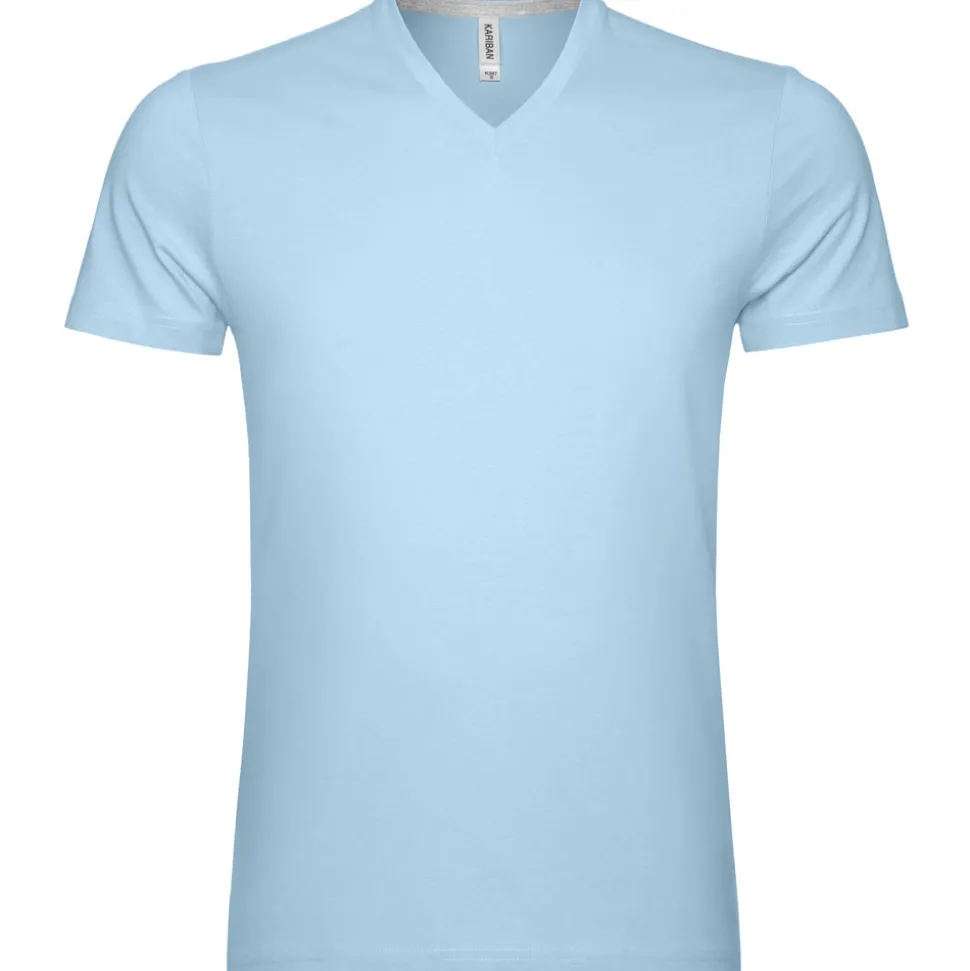 Männer T-Shirt mit V-Ausschnitt