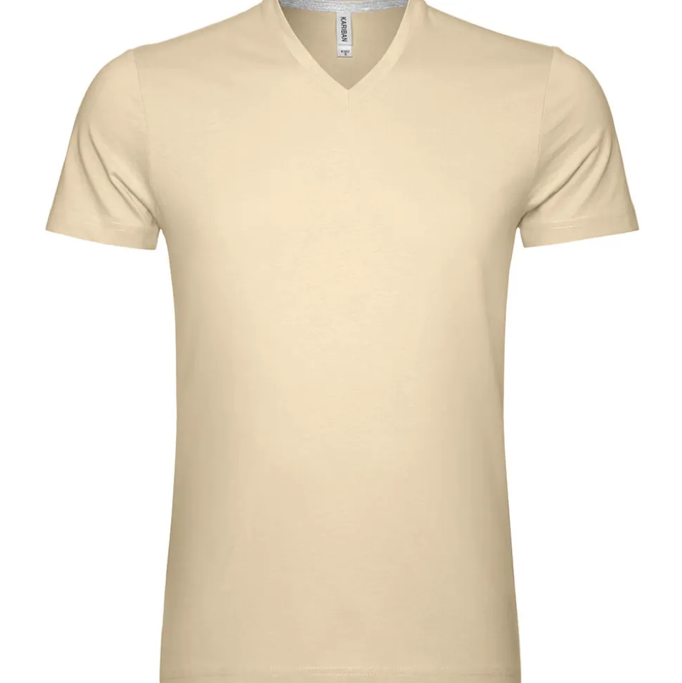 Männer T-Shirt mit V-Ausschnitt