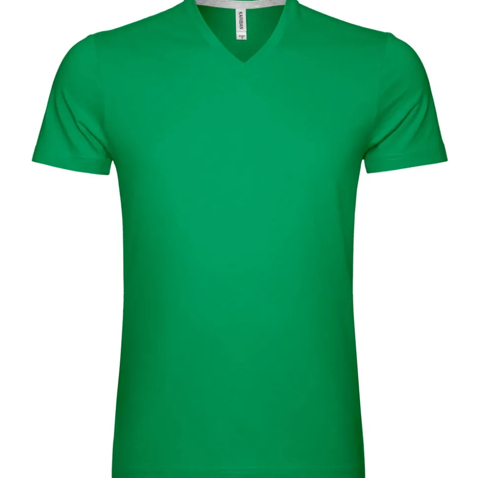 Männer T-Shirt mit V-Ausschnitt
