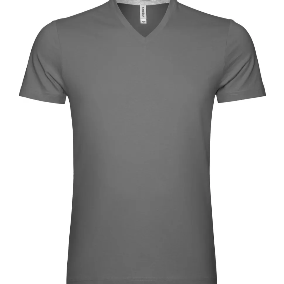 Männer T-Shirt mit V-Ausschnitt