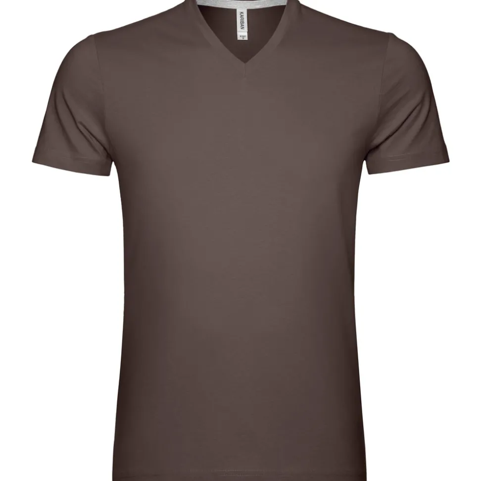 Männer T-Shirt mit V-Ausschnitt