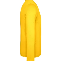 Männer V-Ausschnitt Langarmshirt in Übergröße