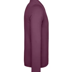Männer V-Ausschnitt Langarmshirt in Übergröße