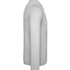 Männer V-Ausschnitt Langarmshirt in Übergröße