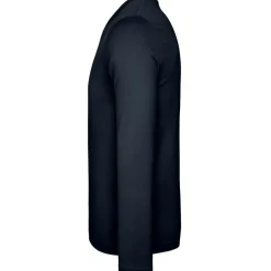 Männer V-Ausschnitt Langarmshirt in Übergröße