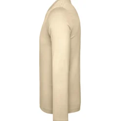 Männer V-Ausschnitt Langarmshirt in Übergröße