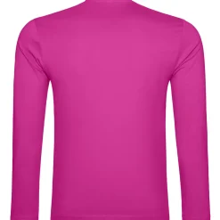 Männer V-Ausschnitt Langarmshirt in Übergröße