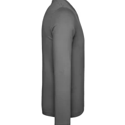 Männer V-Ausschnitt Langarmshirt in Übergröße