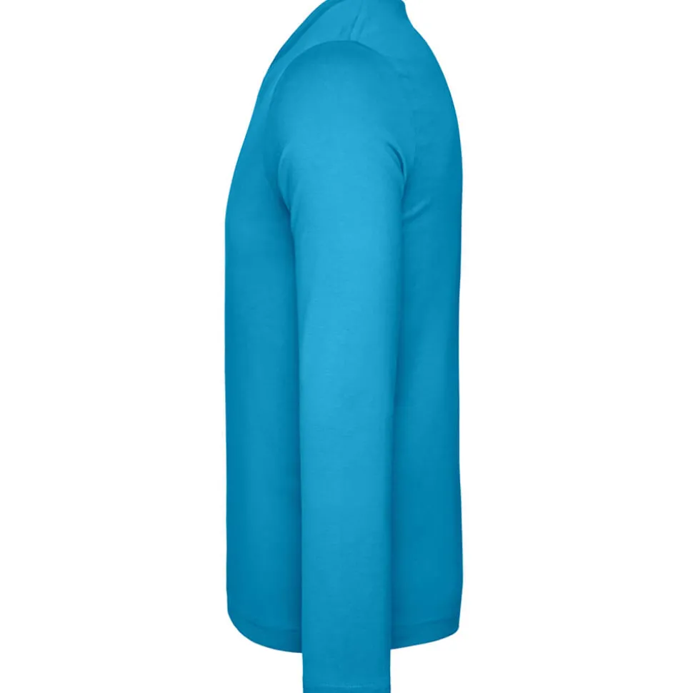 Männer V-Ausschnitt Langarmshirt