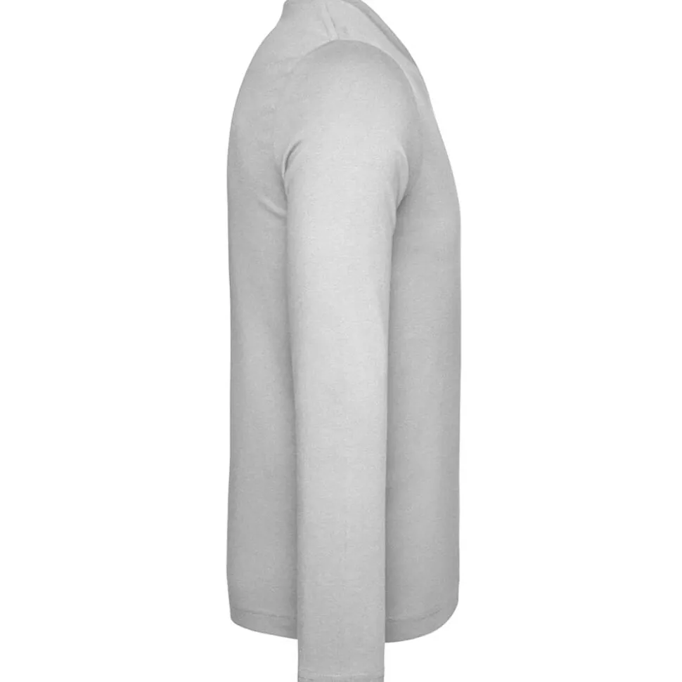 Männer V-Ausschnitt Langarmshirt
