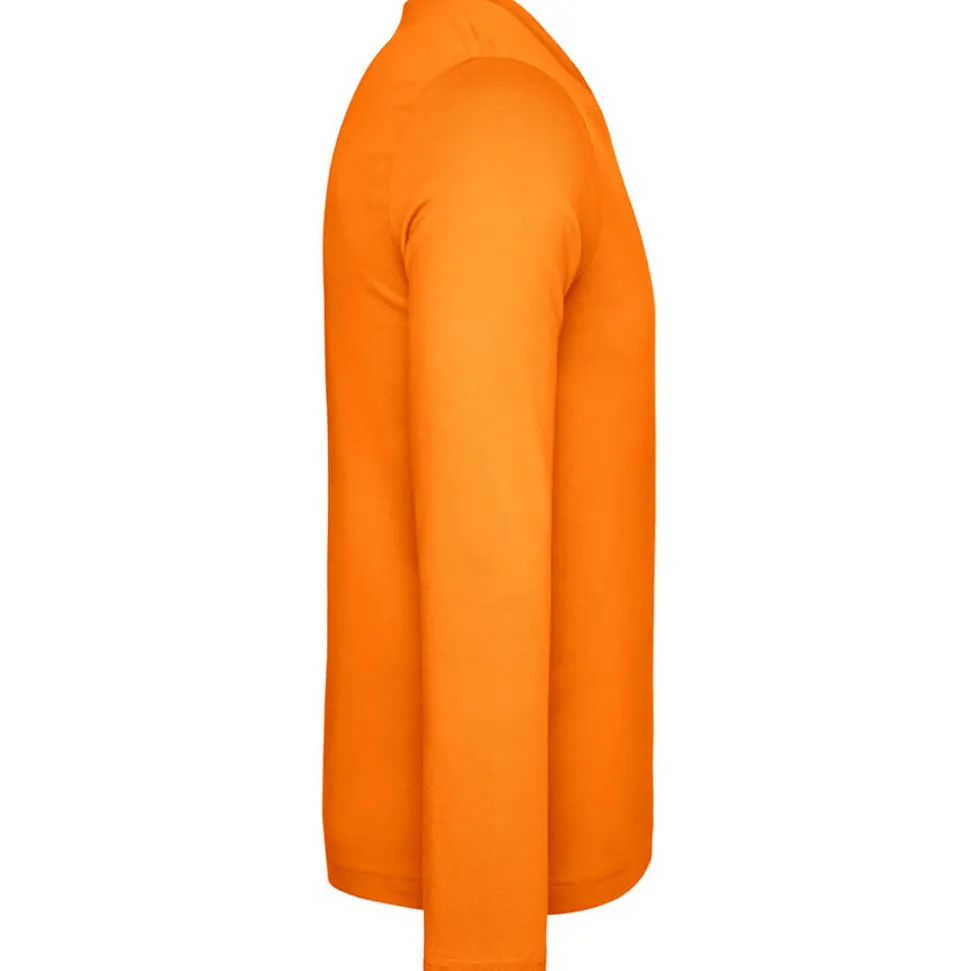 Männer V-Ausschnitt Langarmshirt