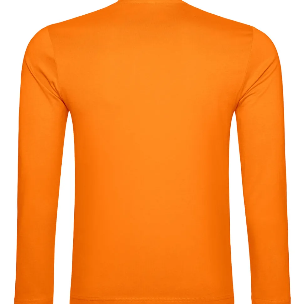 Männer V-Ausschnitt Langarmshirt