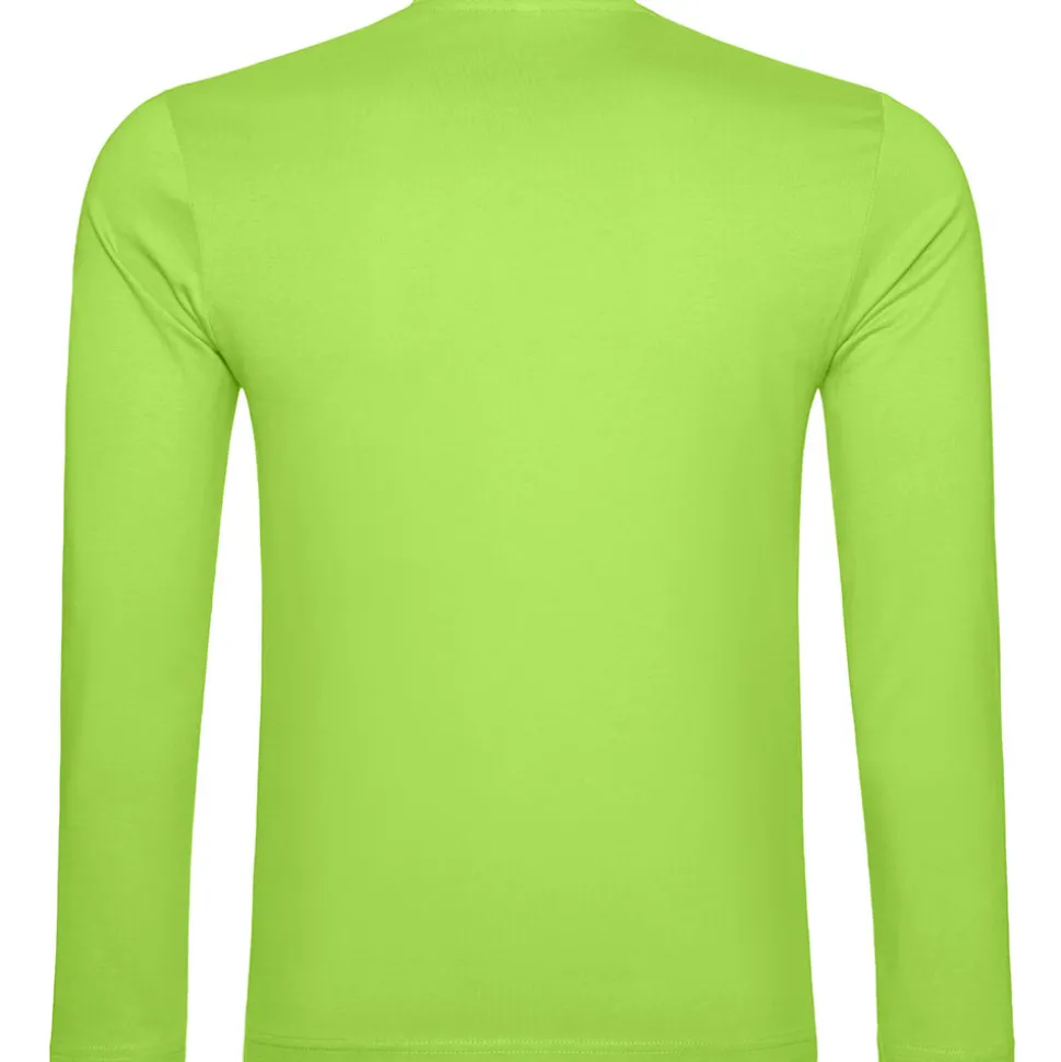 Männer V-Ausschnitt Langarmshirt