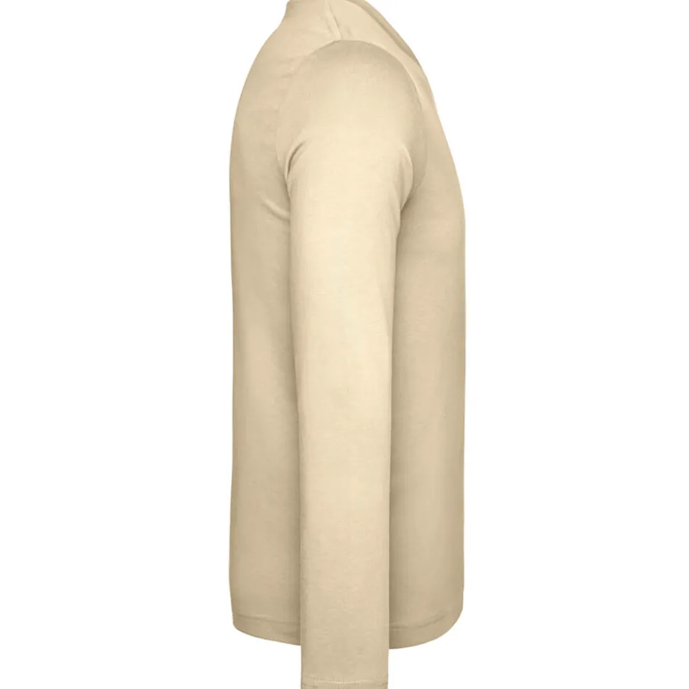 Männer V-Ausschnitt Langarmshirt