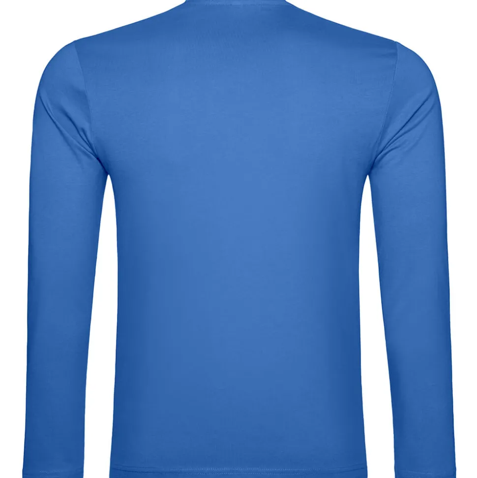 Männer V-Ausschnitt Langarmshirt