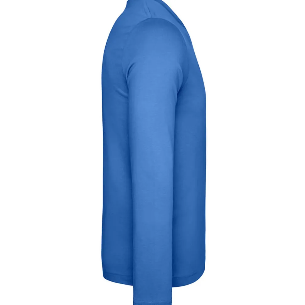 Männer V-Ausschnitt Langarmshirt