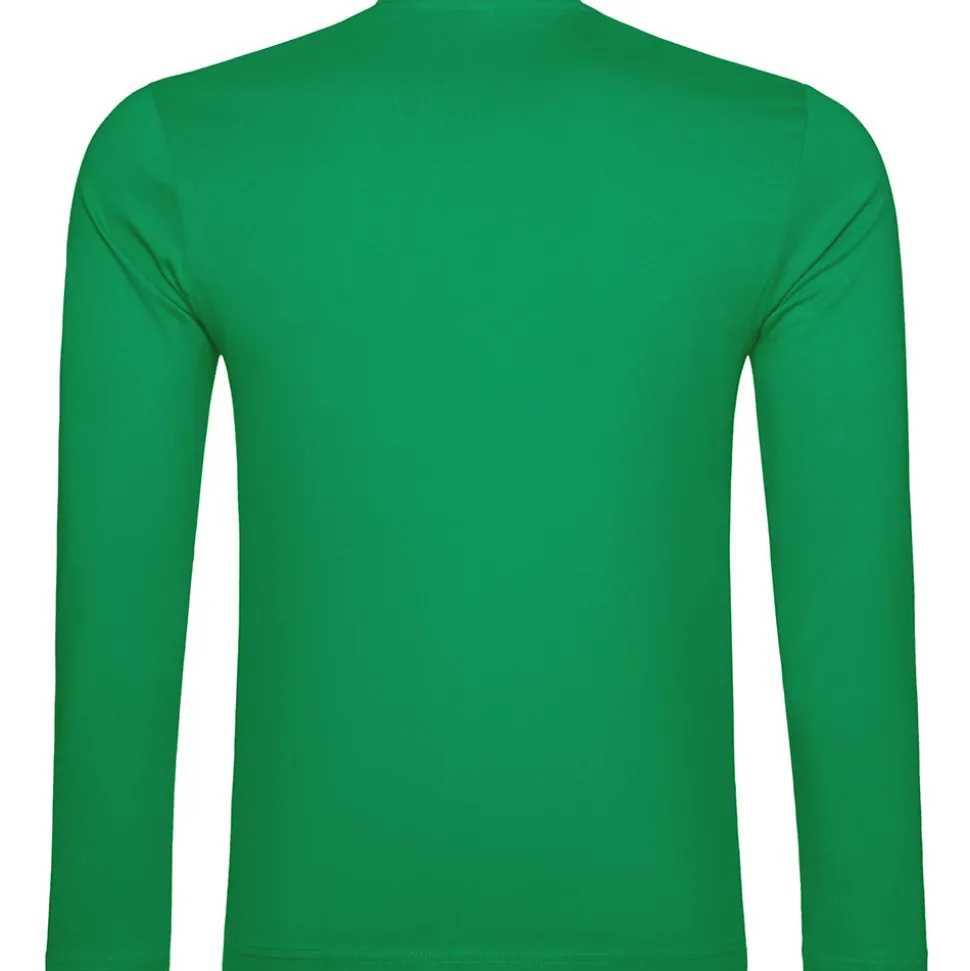 Männer V-Ausschnitt Langarmshirt