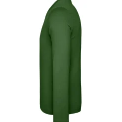 Männer V-Ausschnitt Langarmshirt