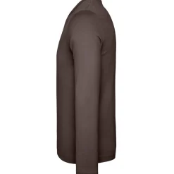 Männer V-Ausschnitt Langarmshirt