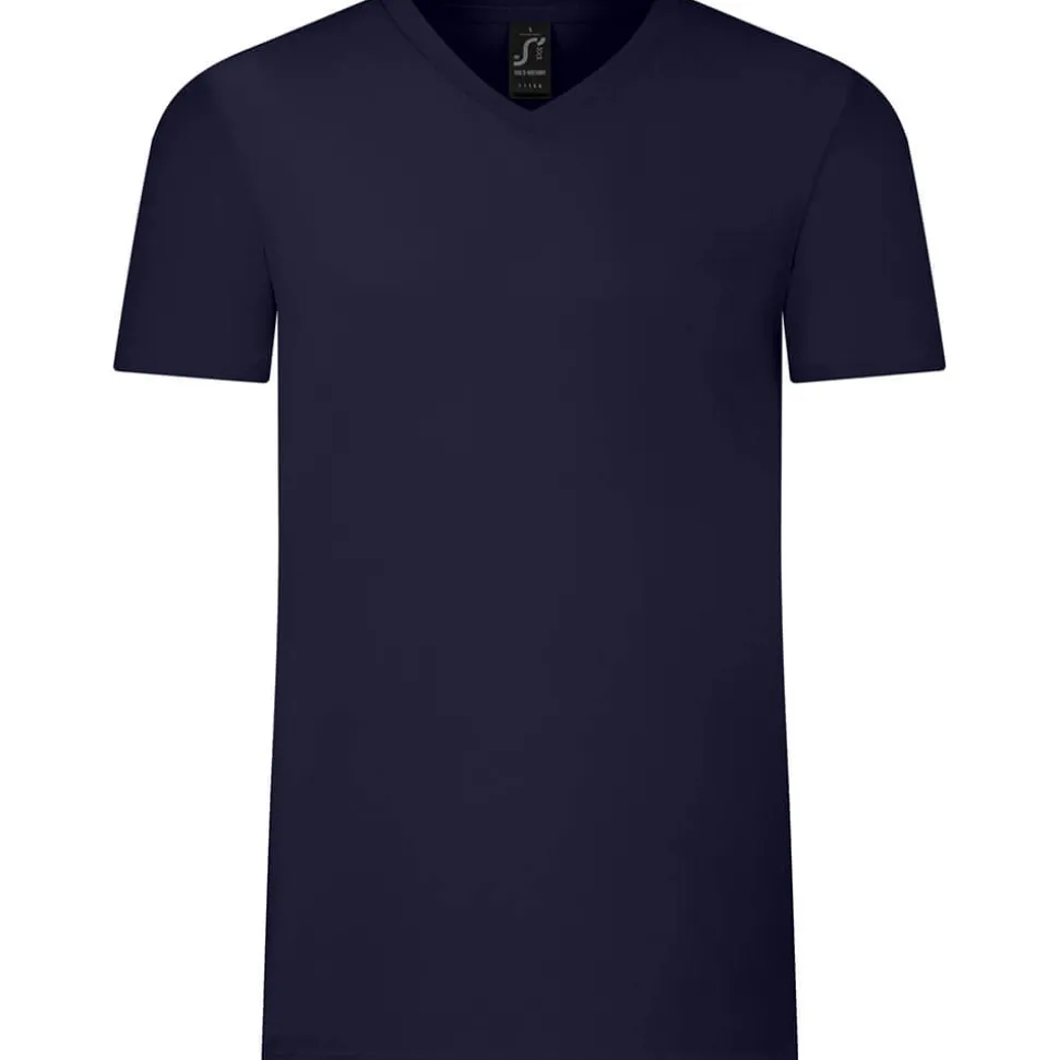 Männer V-Ausschnitt T-Shirt Victory