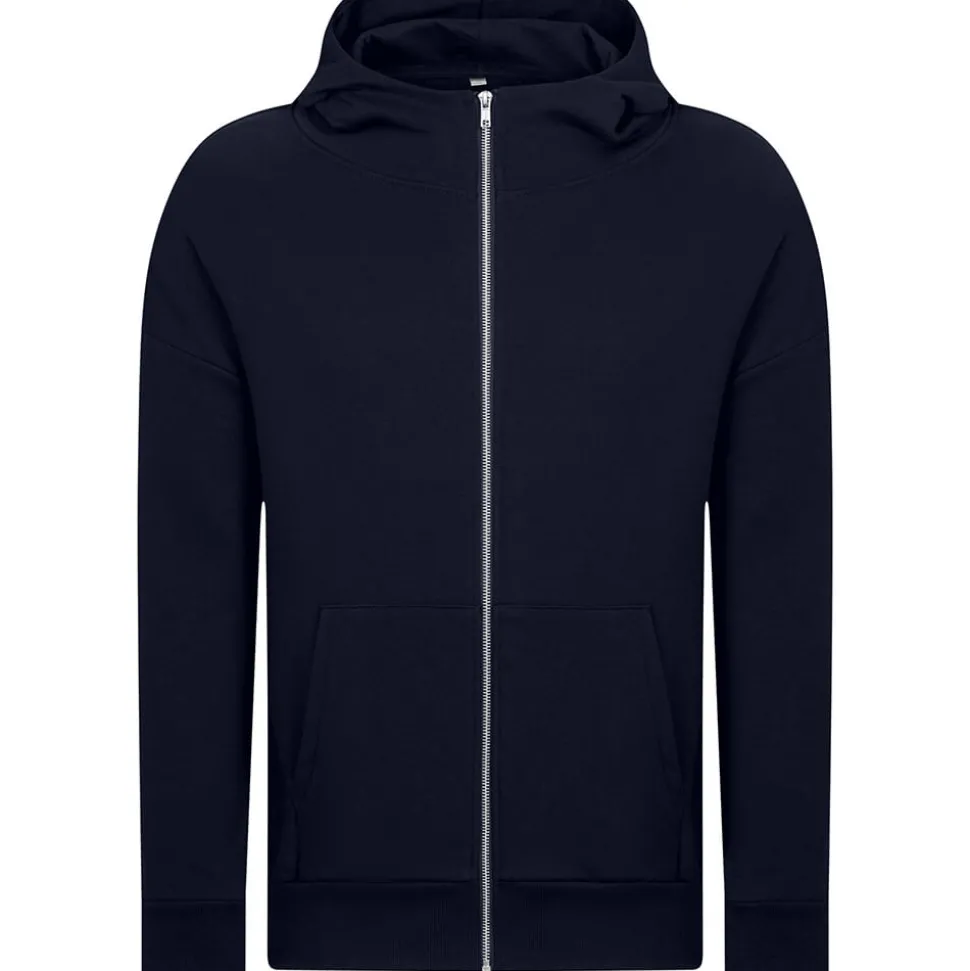 Schwere Oversize Unisex Kapuzen-Sweatjacke - Influence