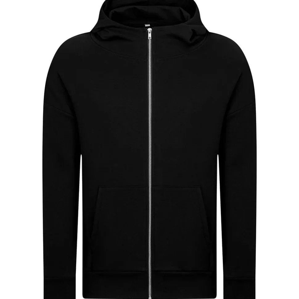 Schwere Oversize Unisex Kapuzen-Sweatjacke - Influence