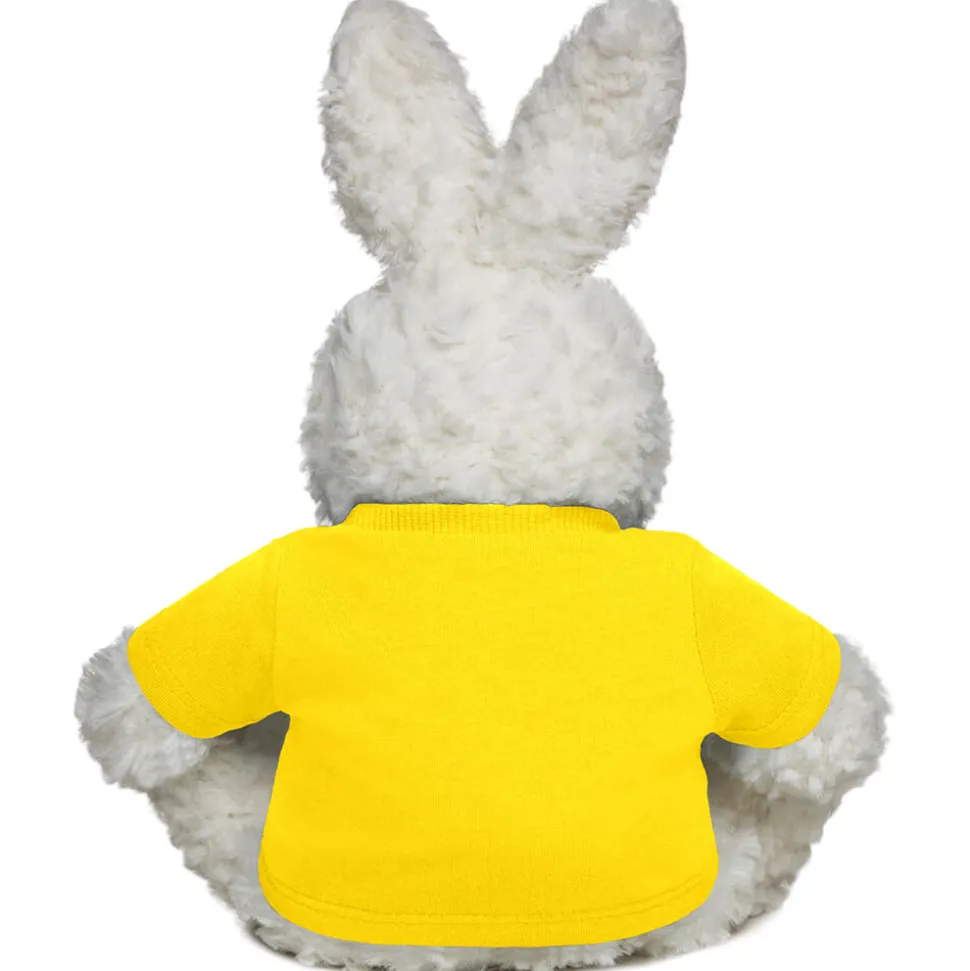 Stoffhase mit T-Shirt