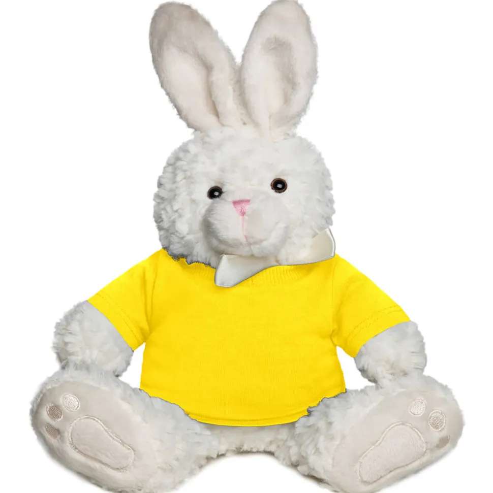 Stoffhase mit T-Shirt