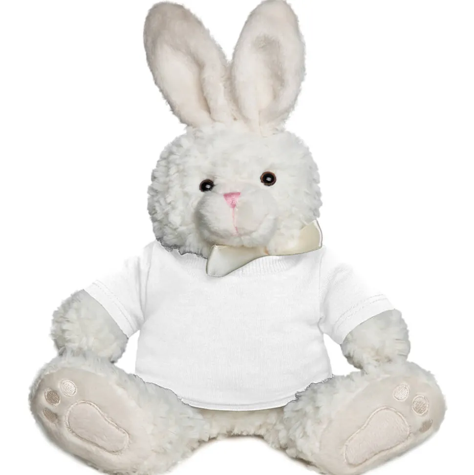 Stoffhase mit T-Shirt