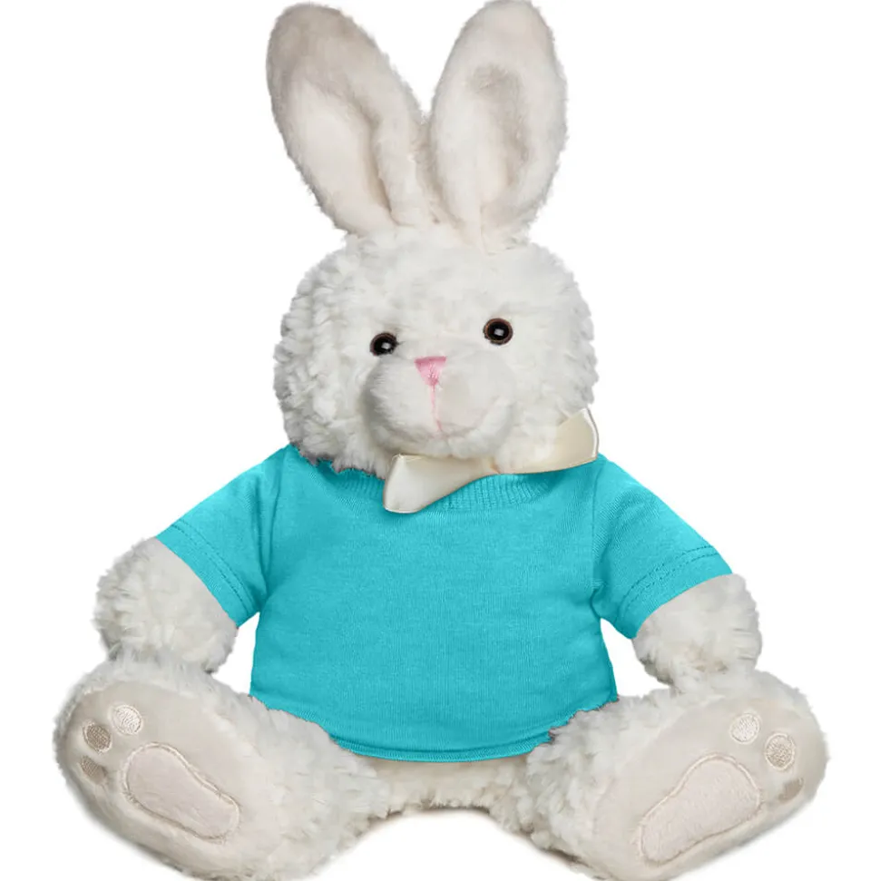 Stoffhase mit T-Shirt
