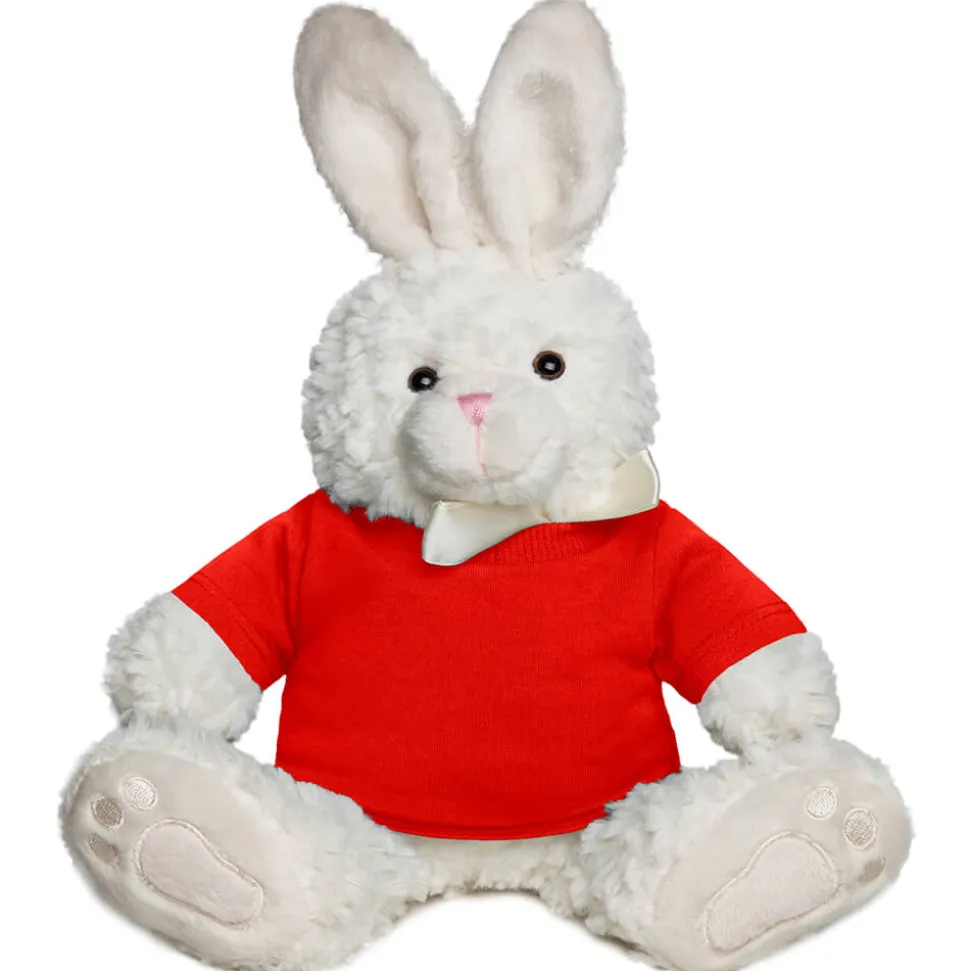 Stoffhase mit T-Shirt
