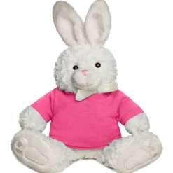 Stoffhase mit T-Shirt