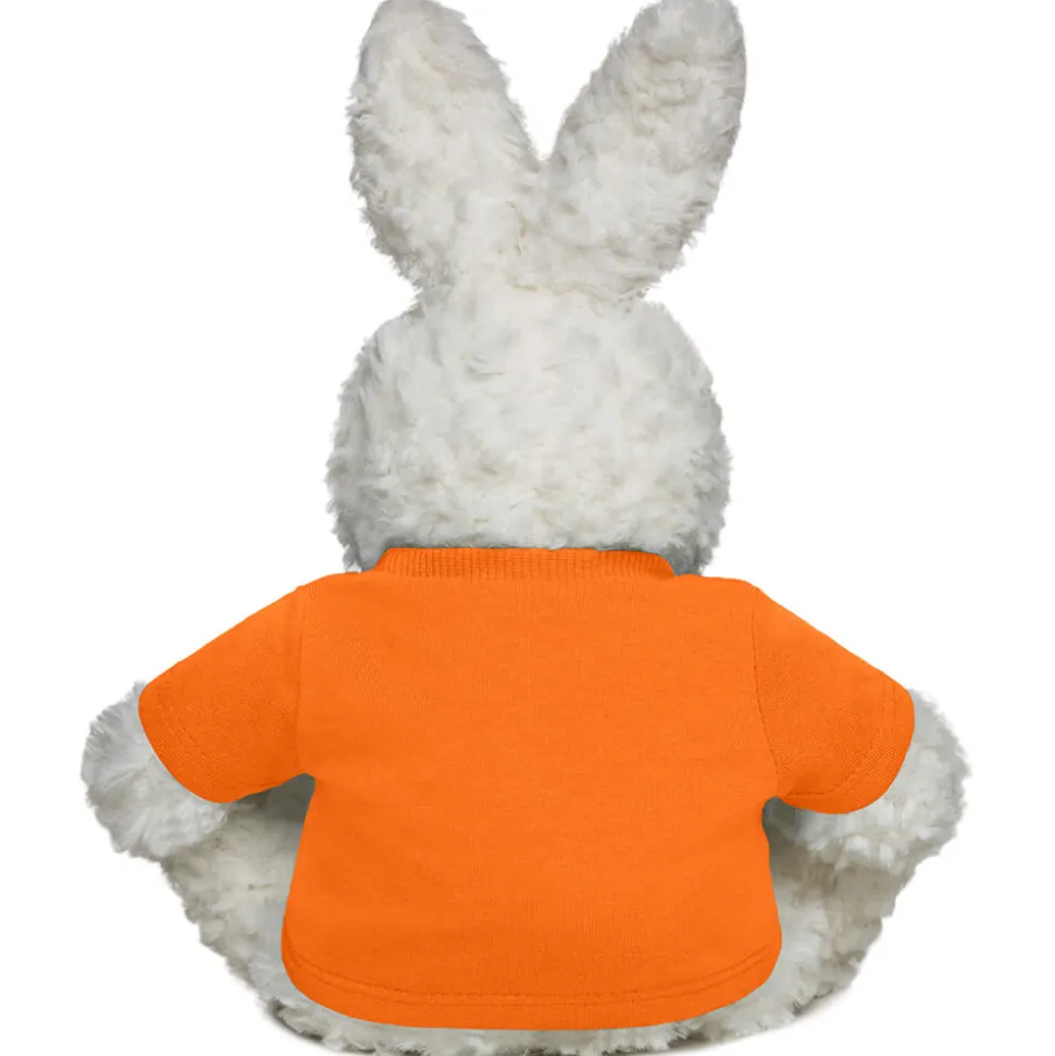 Stoffhase mit T-Shirt