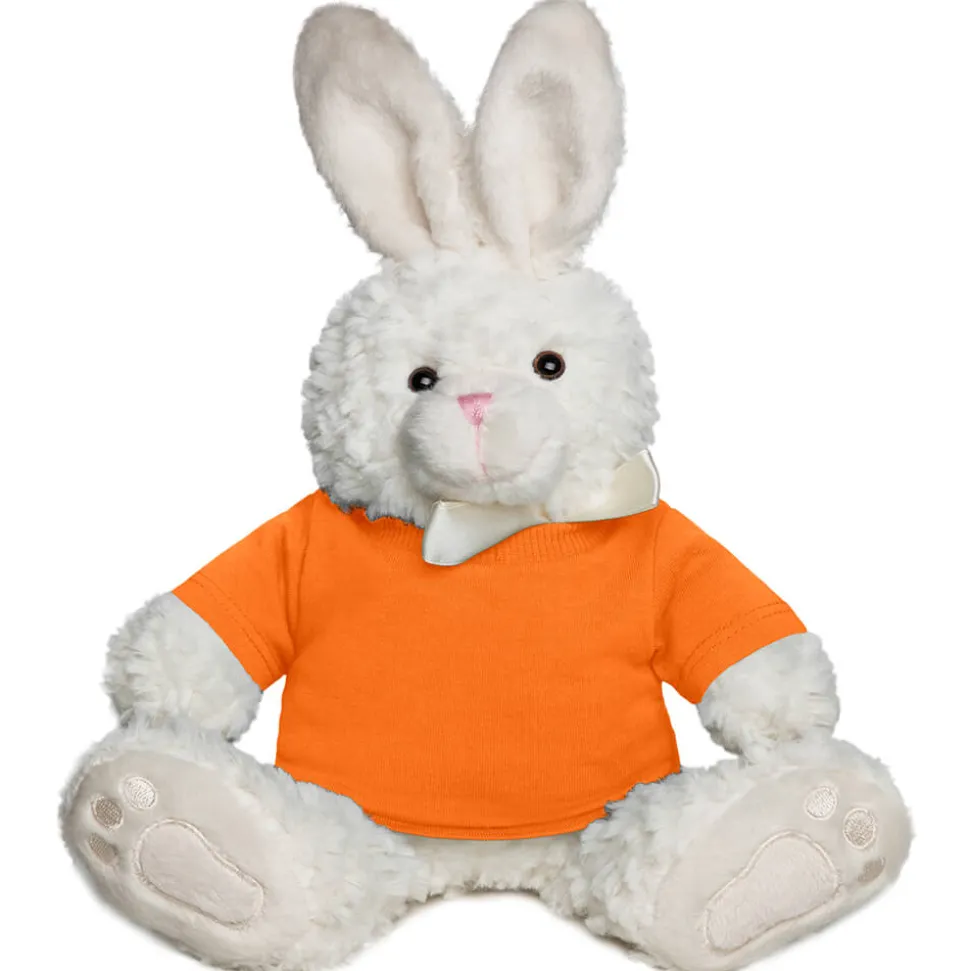 Stoffhase mit T-Shirt